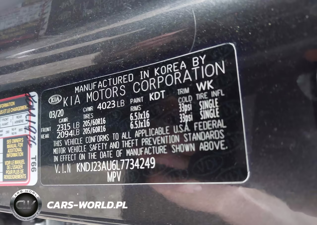 2020 Kia Soul S VIN:KNDJ23AU6L7734249 - 9