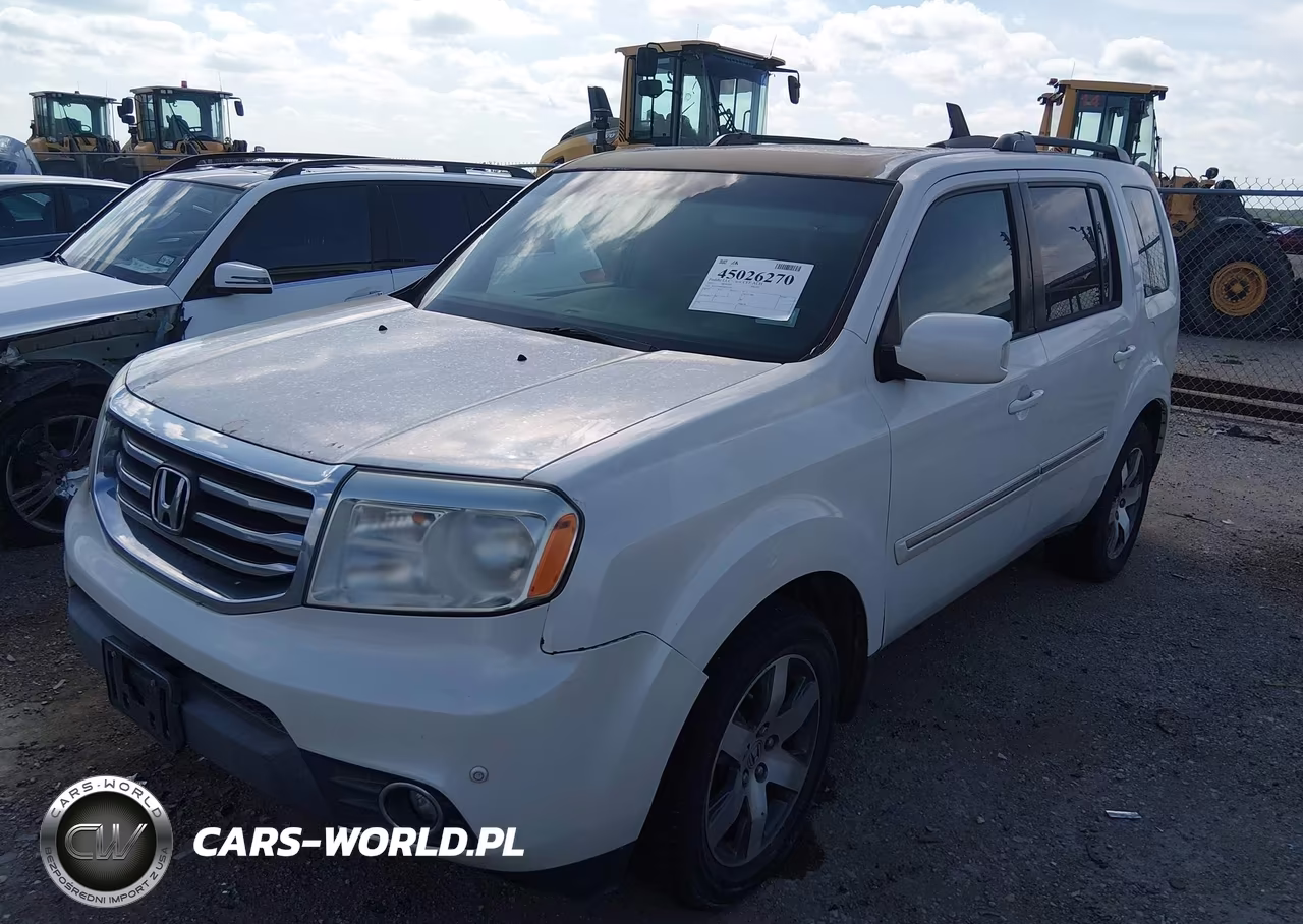 2013 Honda Pilot Touring VIN:5FNYF3H90DB033528 - 2