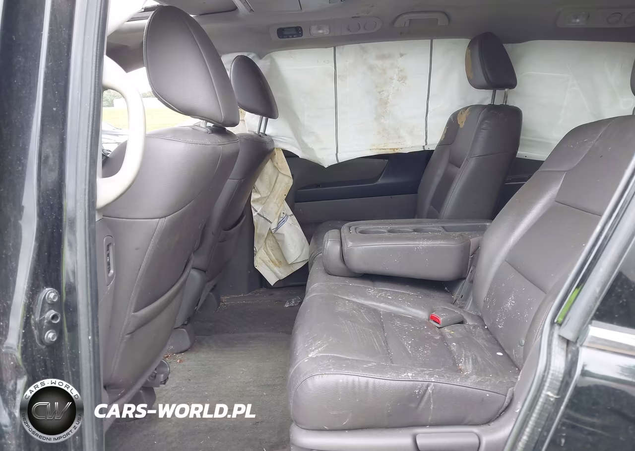 2014 Honda Odyssey Touring-Touring Elite VIN:5FNRL5H95EB107827 - 8