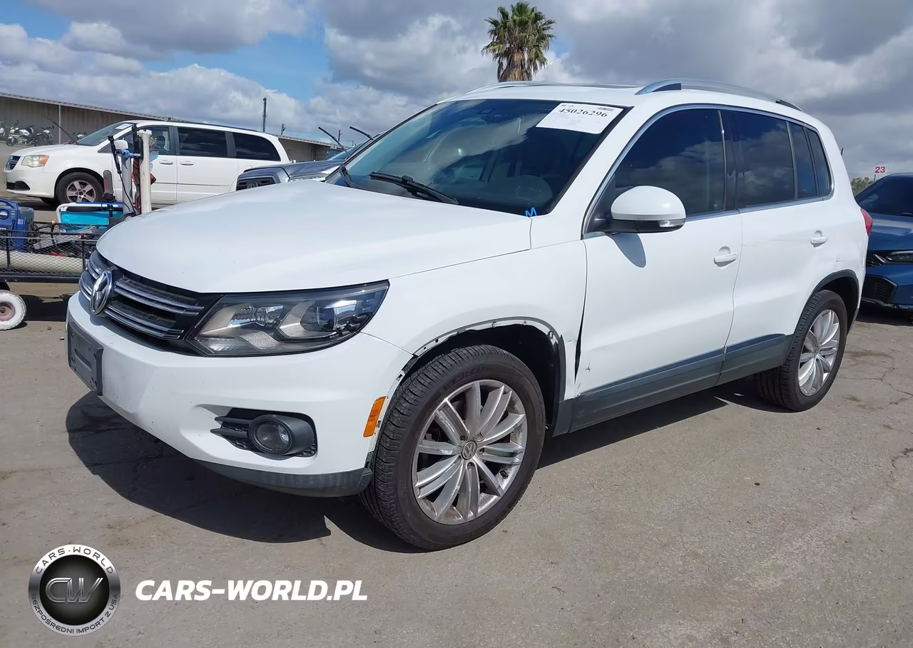 2016 Volkswagen Tiguan Se VIN:WVGBV7AX0GW533936 - 2