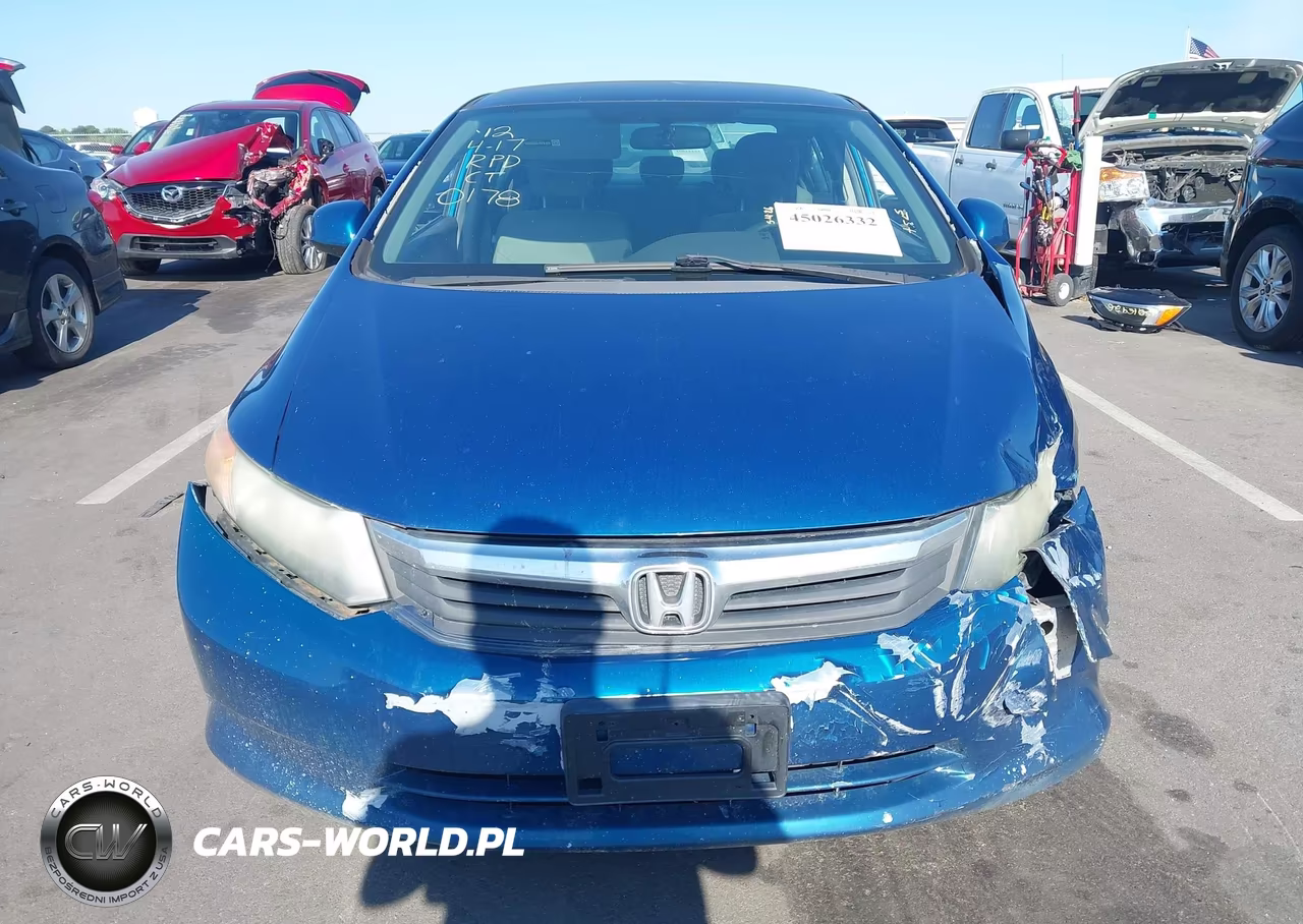 2012 Honda Civic Lx VIN:19XFB2F59CE340178 - 13
