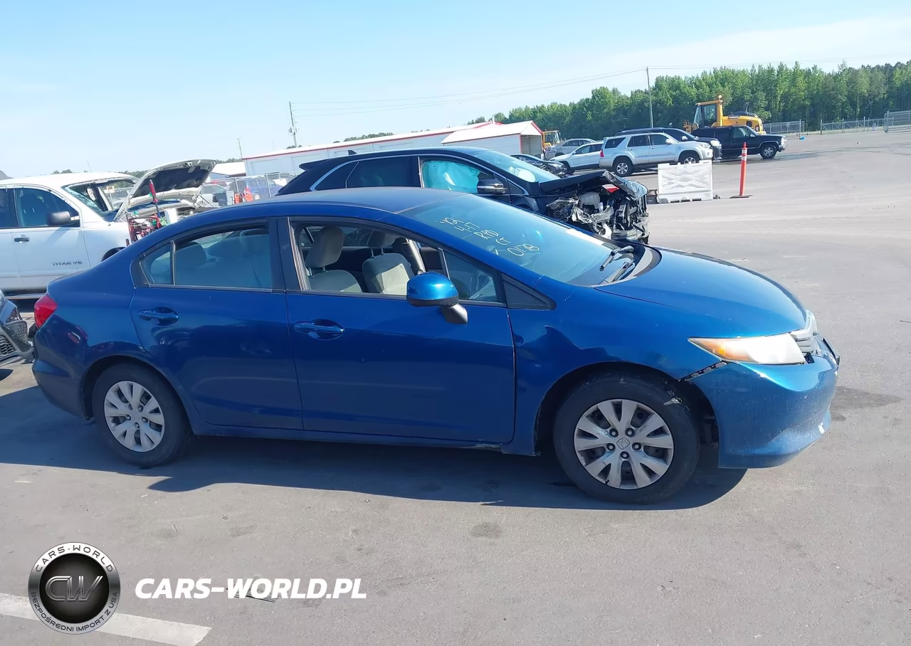 2012 Honda Civic Lx VIN:19XFB2F59CE340178 - 14