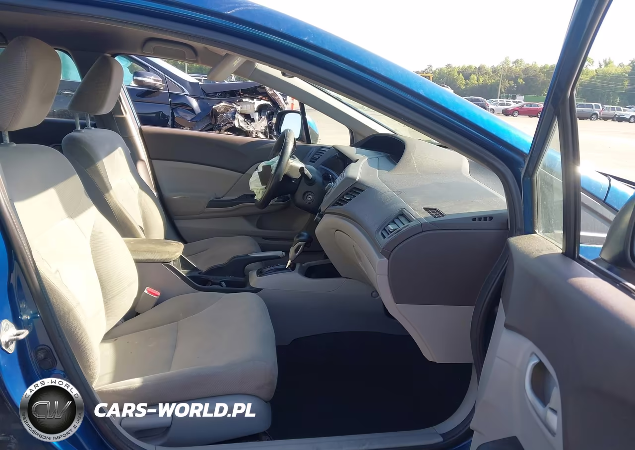 2012 Honda Civic Lx VIN:19XFB2F59CE340178 - 5