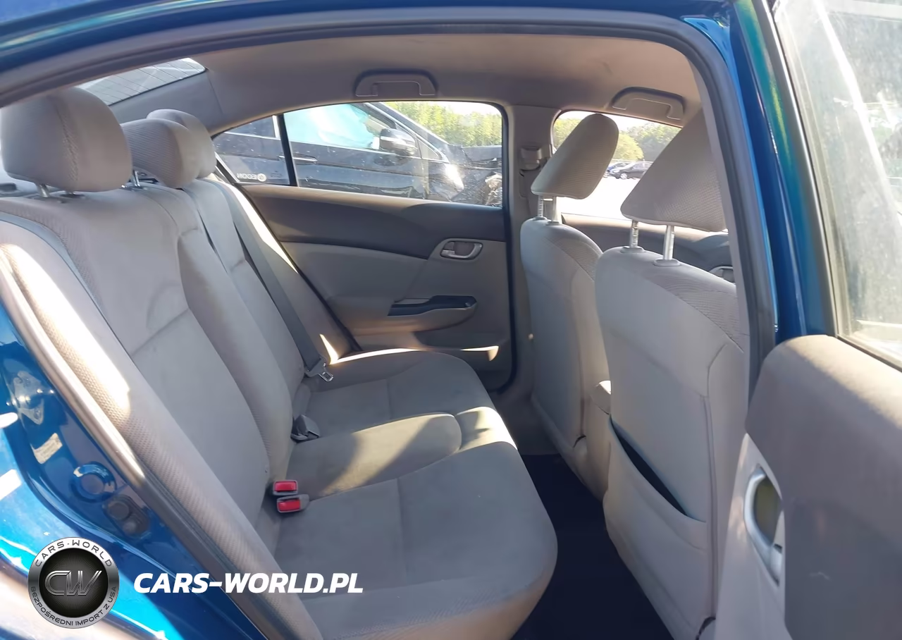 2012 Honda Civic Lx VIN:19XFB2F59CE340178 - 8