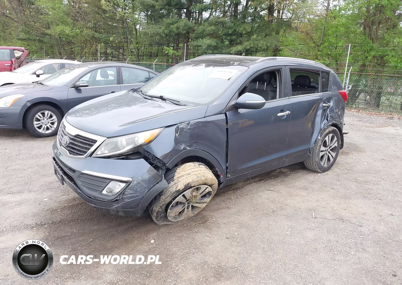 2013 Kia Sportage Ex VIN:KNDPC3A22D7495760 - 2