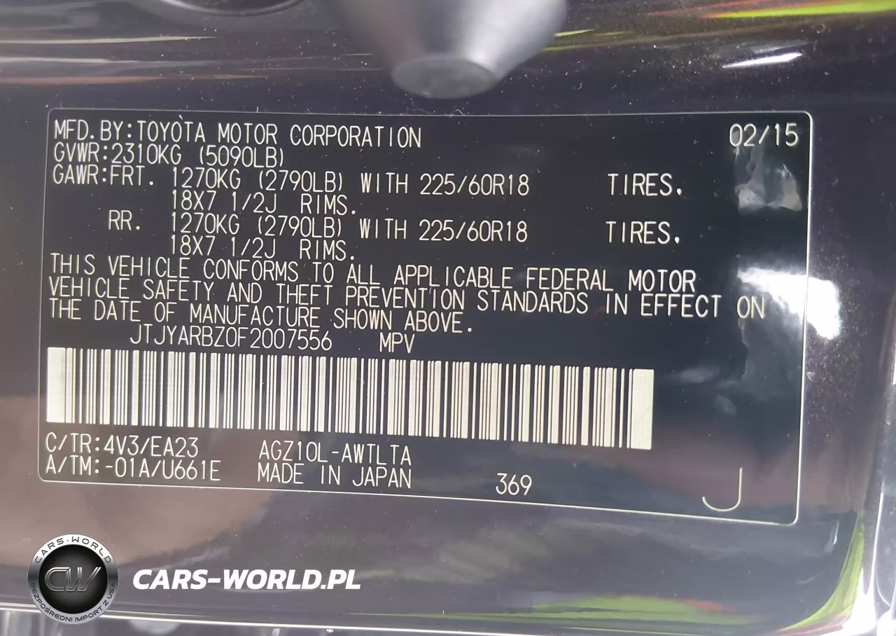 2015 Lexus Nx 200T F Sport VIN:JTJYARBZ0F2007556 - 9