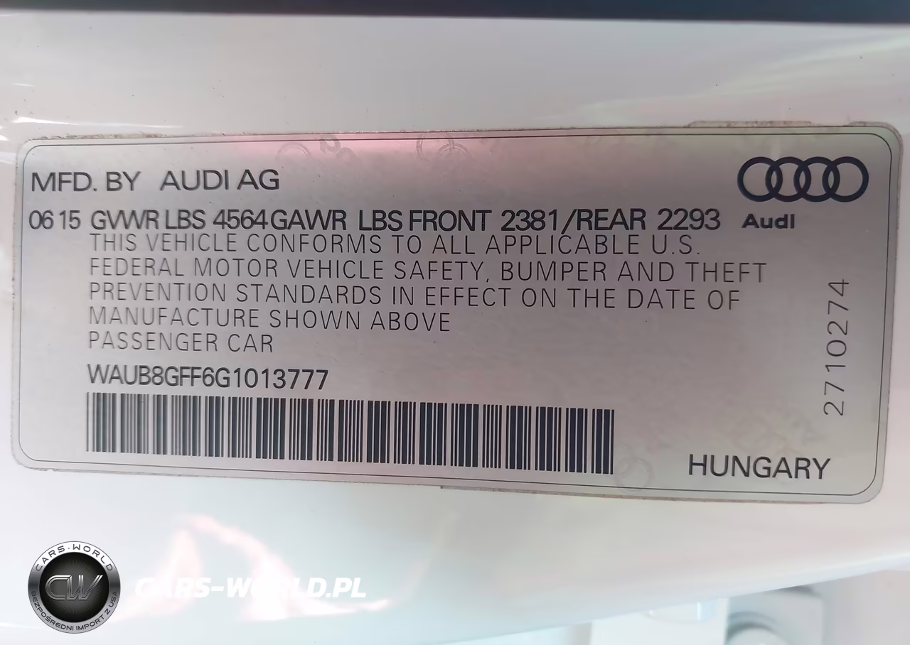 2016 Audi A3 2.0T Premium VIN:WAUB8GFF6G1013777 - 9