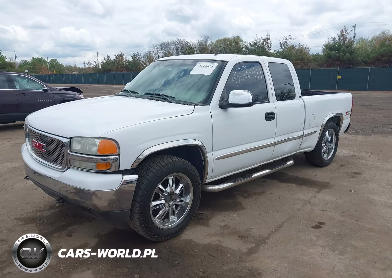 2002 GMC Sierra 1500 Sle VIN:1GTEK19TX2E236812 - 2