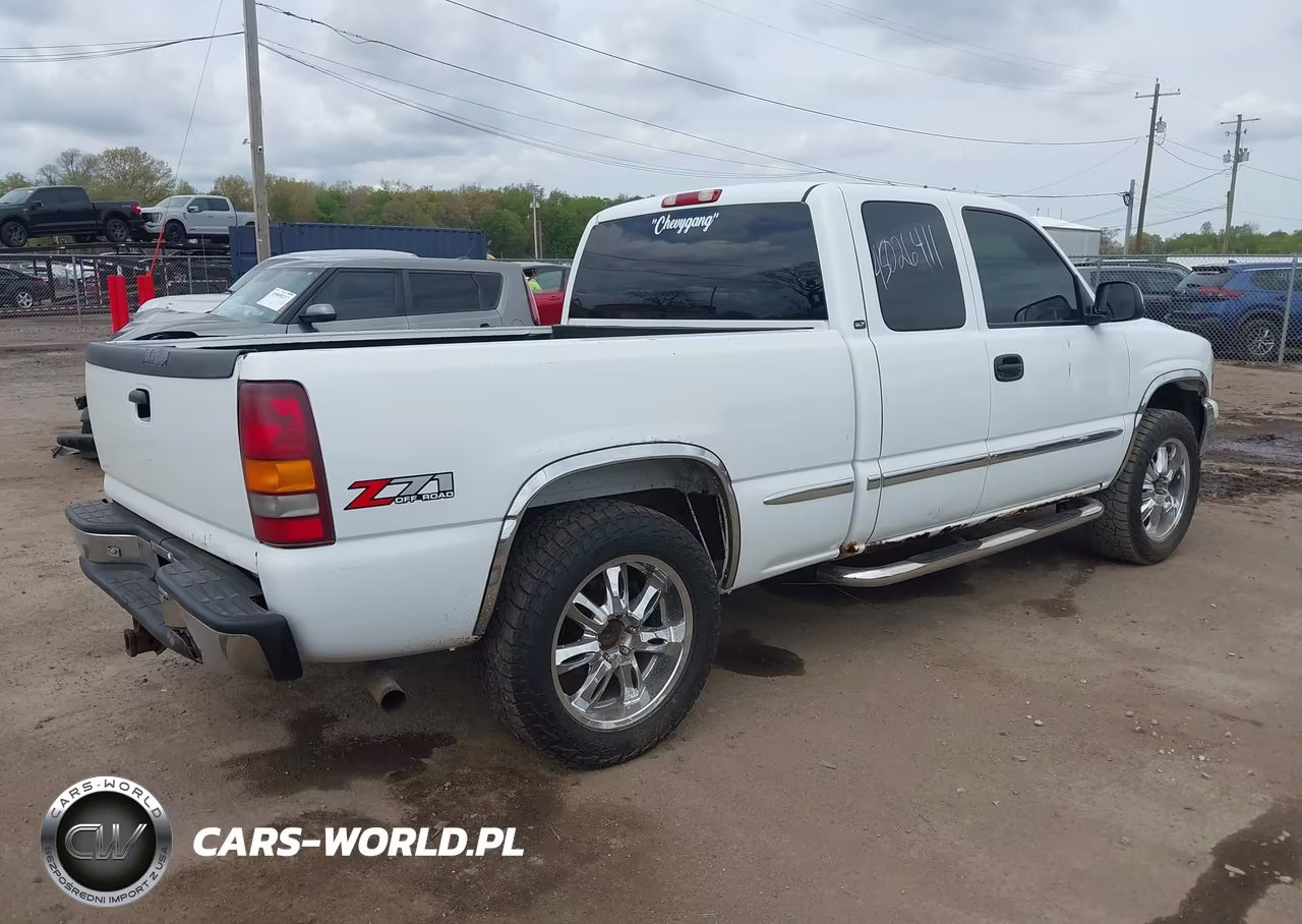 2002 GMC Sierra 1500 Sle VIN:1GTEK19TX2E236812 - 4