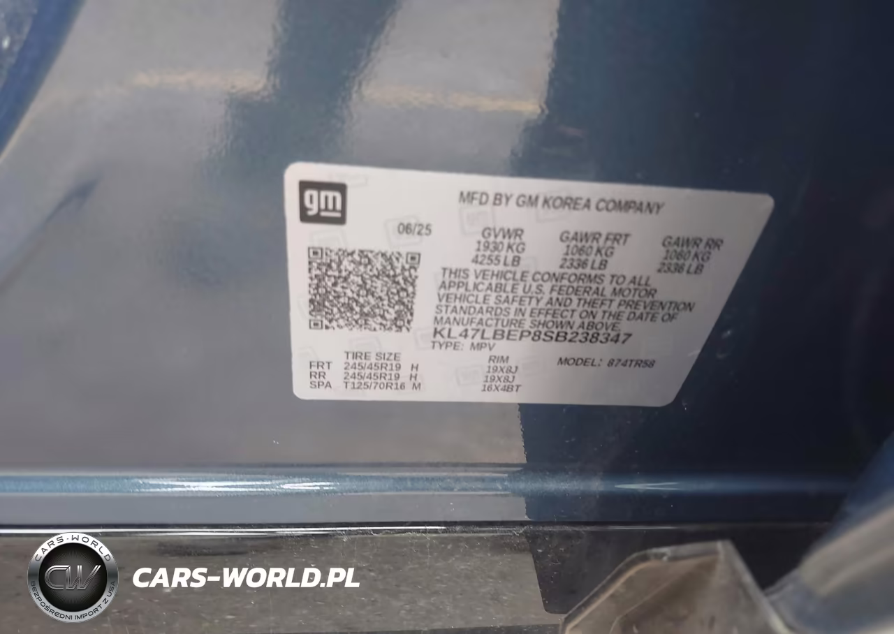 2025 Buick Envista Sport Touring Fwd VIN:KL47LBEP8SB238347 - 9