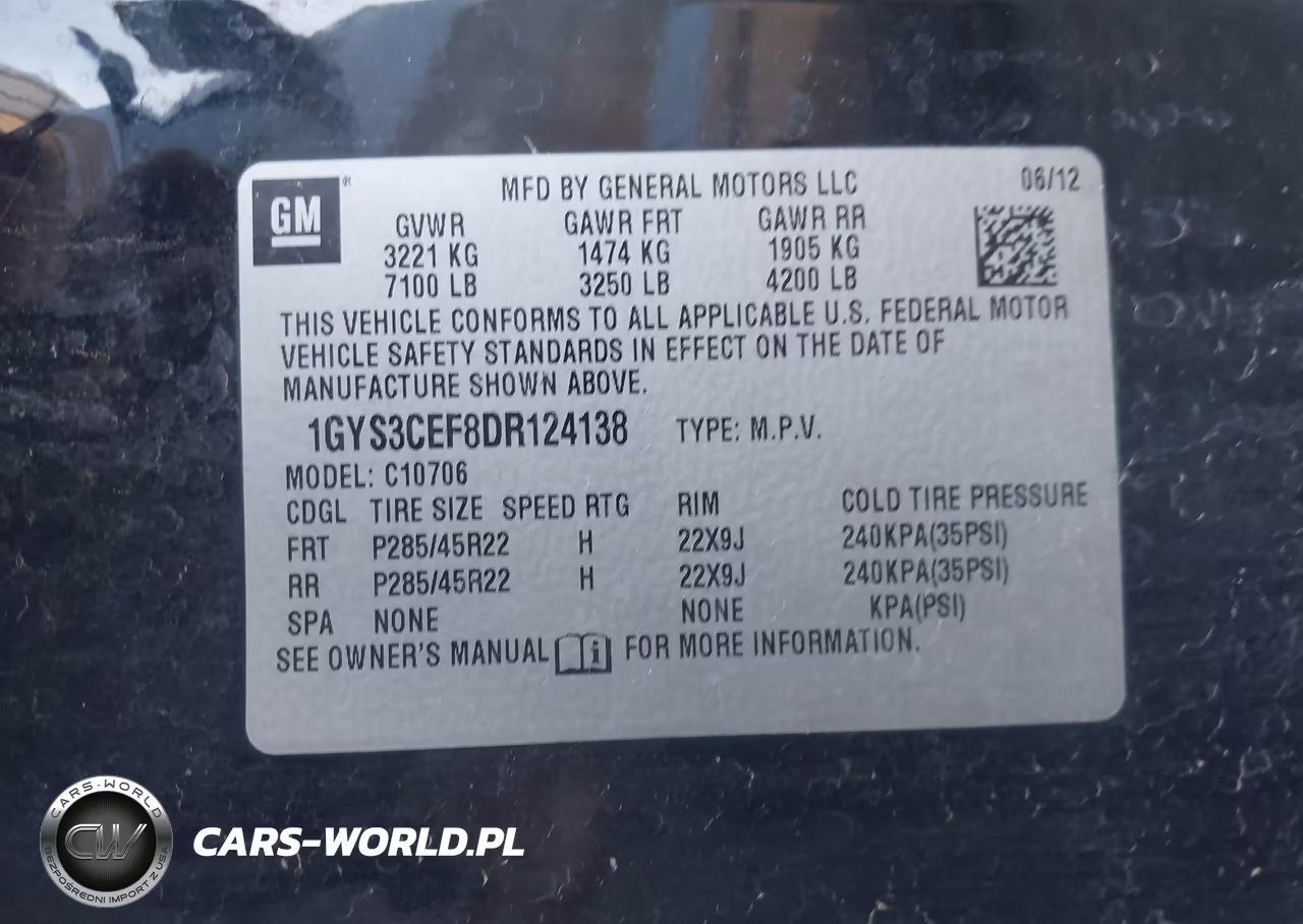 2013 Cadillac Escalade Premium VIN:1GYS3CEF8DR124138 - 9