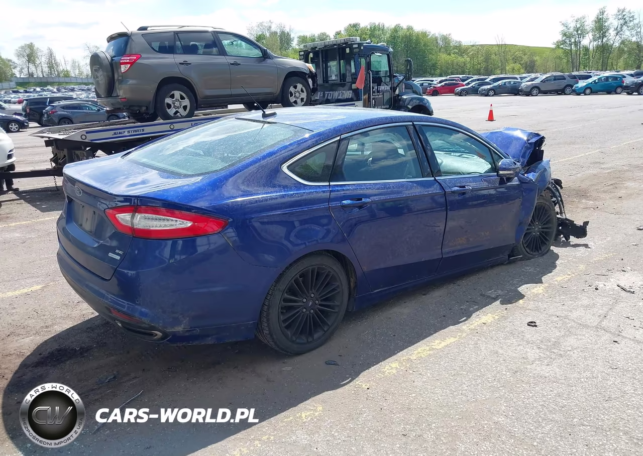 2016 Ford Fusion Se VIN:3FA6P0H95GR301632 - 4