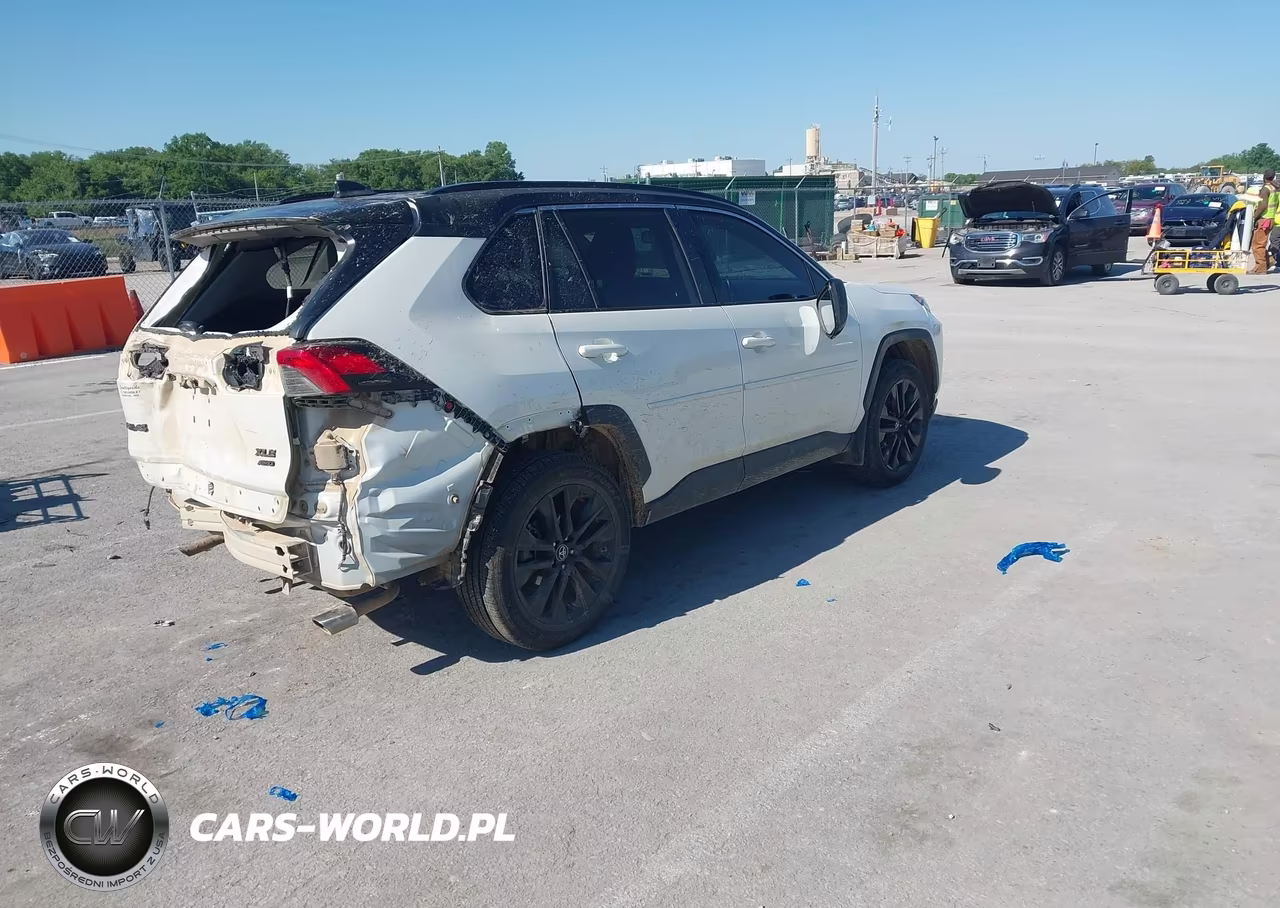 2021 Toyota Rav4 Xle Premium VIN:2T3A1RFV7MW166879 - 4