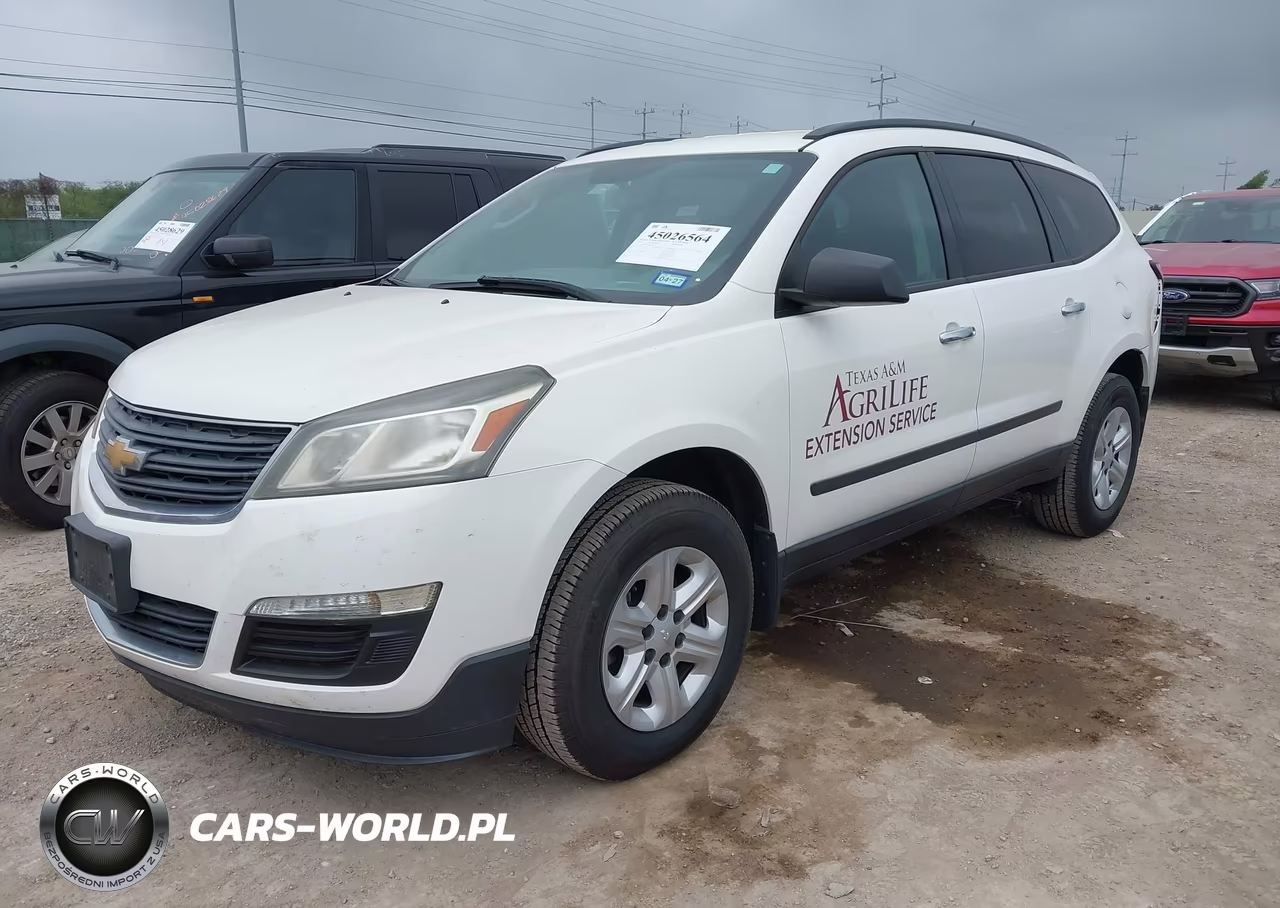 2015 Chevrolet Traverse Ls VIN:1GNKRFED0FJ331569 - 2