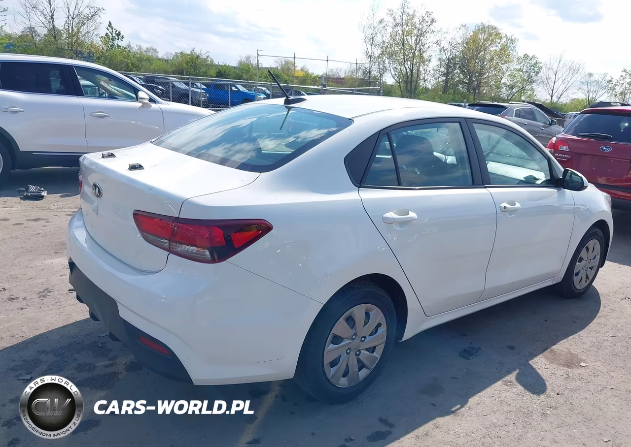 2020 Kia Rio Lx VIN:3KPA24AD5LE340859 - 4
