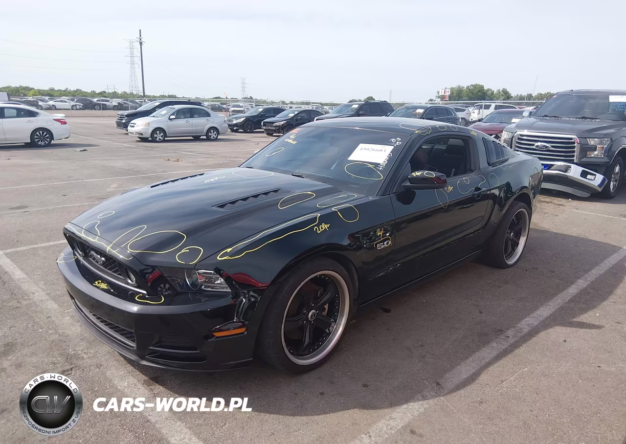 2013 Ford Mustang Gt Premium VIN:1ZVBP8CFXD5240536 - 2