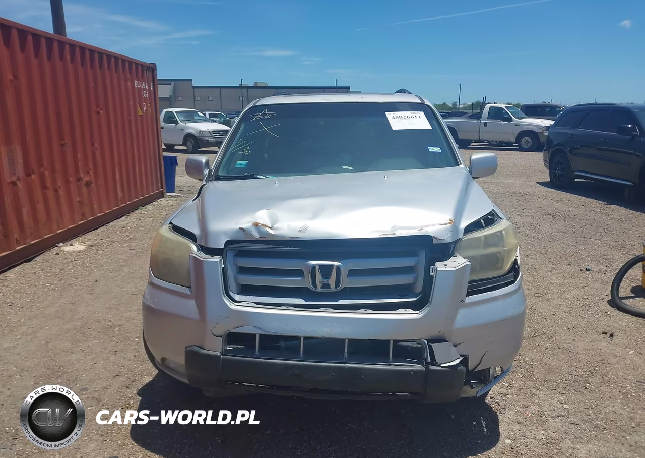 2007 Honda Pilot Ex-L VIN:5FNYF28757B044876 - 6