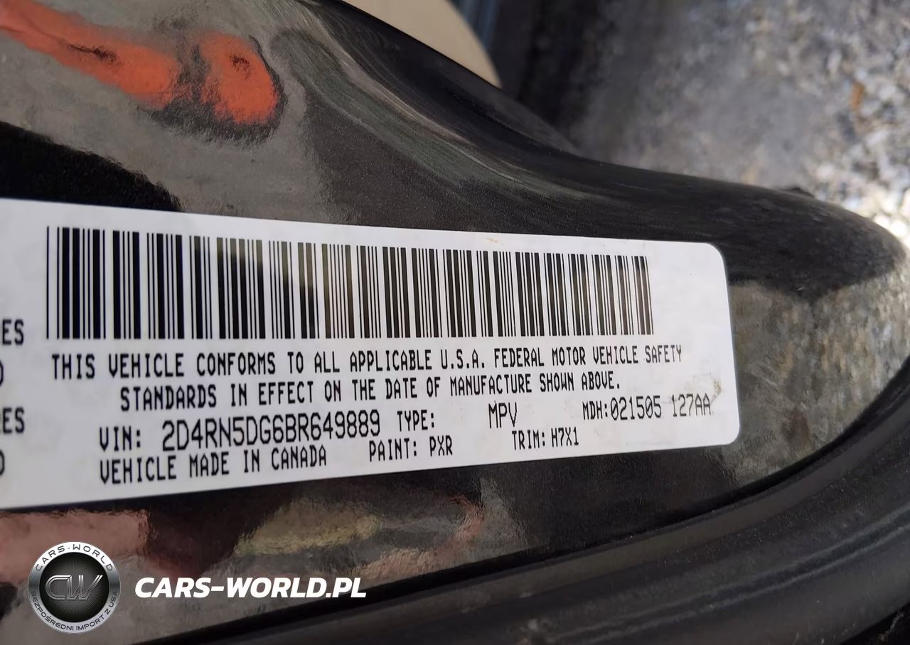 2011 Dodge Grand Caravan Crew VIN:2D4RN5DG6BR649889 - 9