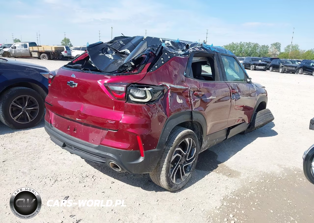 2025 Chevrolet Trailblazer Rs VIN:KL79MTSL6SB104937 - 4