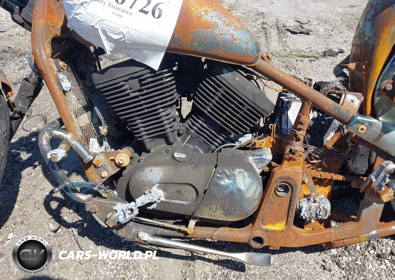 2004 Kawasaki Vn800 VIN:JKBVNCA104B512454 - 9