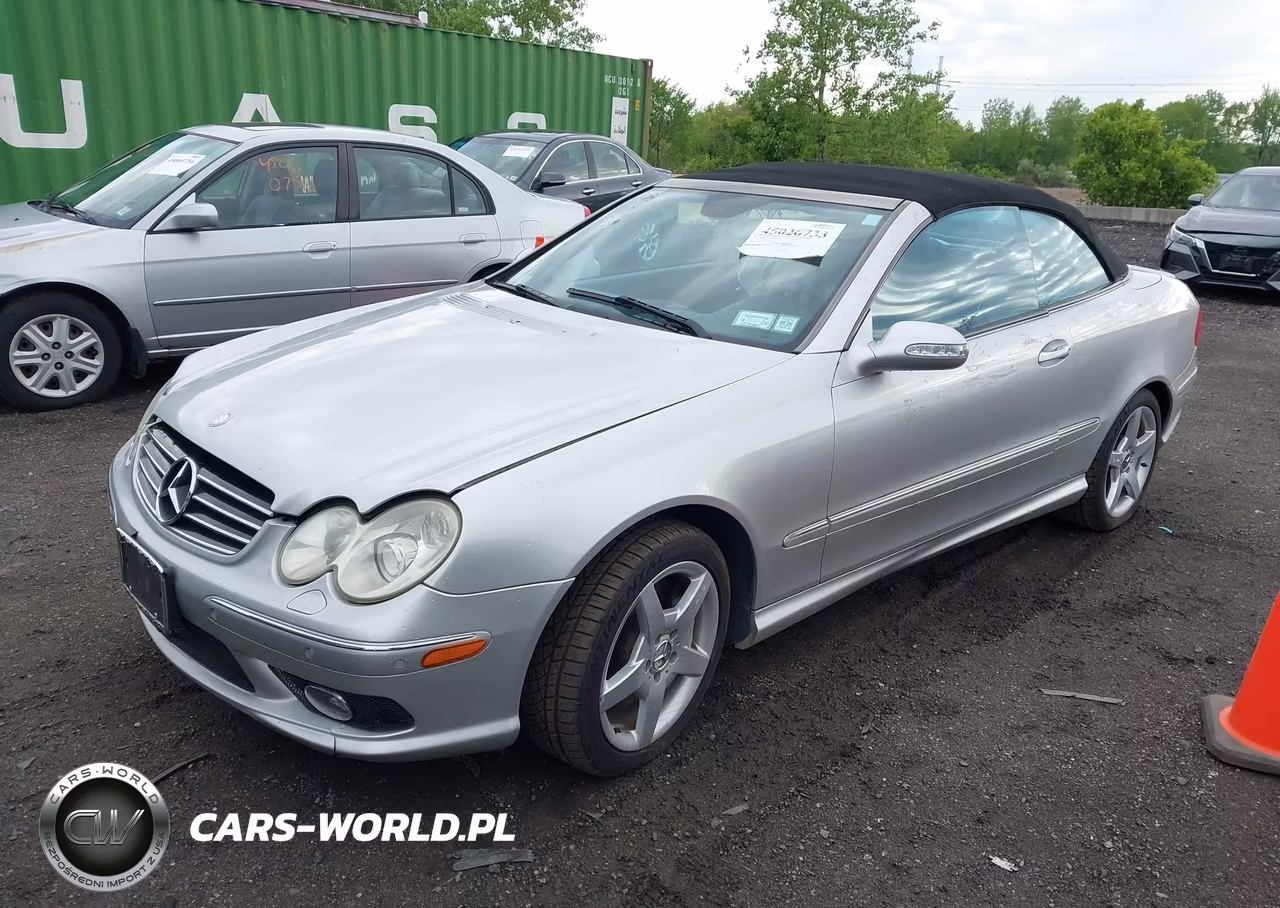 2005 Mercedes-Benz Clk 500 VIN:WDBTK75G85T054513 - 2