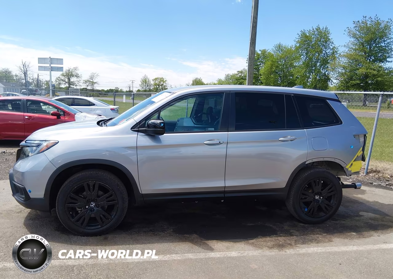 2021 Honda Passport Awd Sport VIN:5FNYF8H27MB022364 - 14