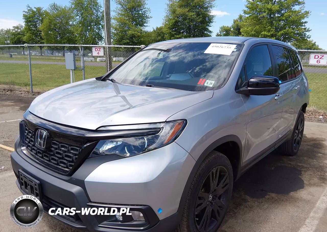 2021 Honda Passport Awd Sport VIN:5FNYF8H27MB022364 - 2