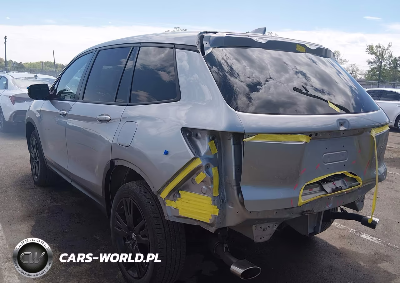 2021 Honda Passport Awd Sport VIN:5FNYF8H27MB022364 - 3