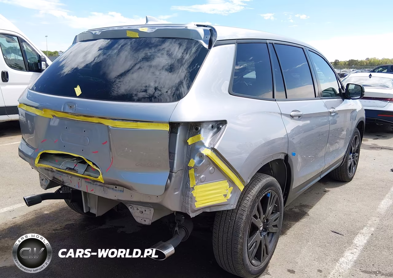 2021 Honda Passport Awd Sport VIN:5FNYF8H27MB022364 - 4
