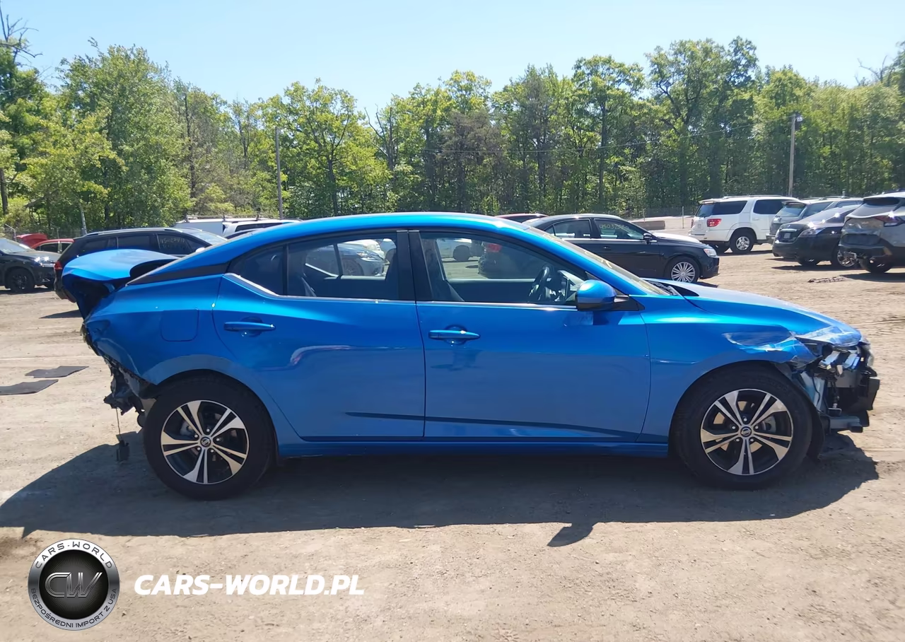 2022 Nissan Sentra Sv Xtronic Cvt VIN:3N1AB8CV8NY242149 - 14