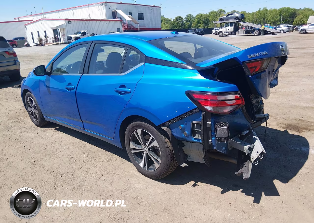 2022 Nissan Sentra Sv Xtronic Cvt VIN:3N1AB8CV8NY242149 - 3
