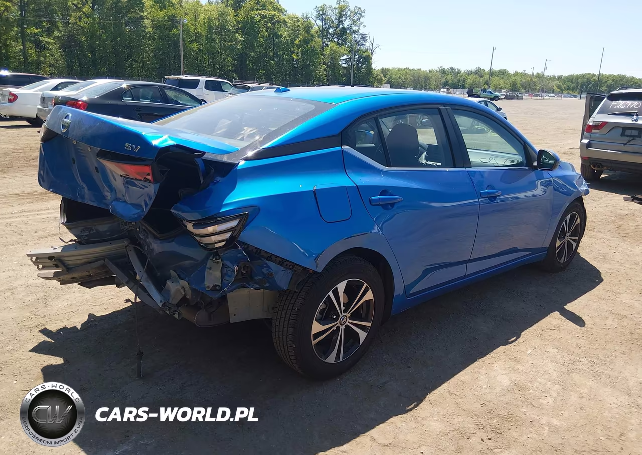 2022 Nissan Sentra Sv Xtronic Cvt VIN:3N1AB8CV8NY242149 - 4