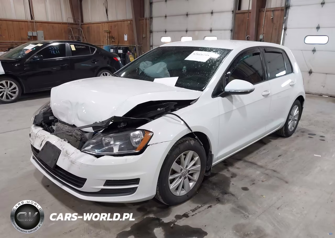 2015 Volkswagen Golf Tsi S 4-Door VIN:3VW217AU5FM010137 - 2