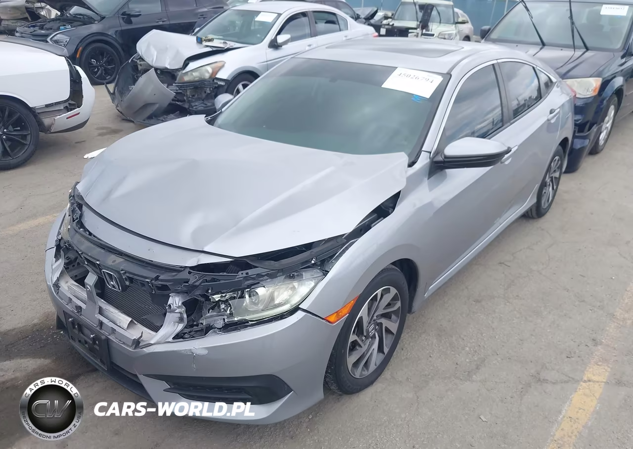 2016 Honda Civic Ex VIN:19XFC2F77GE225888 - 2