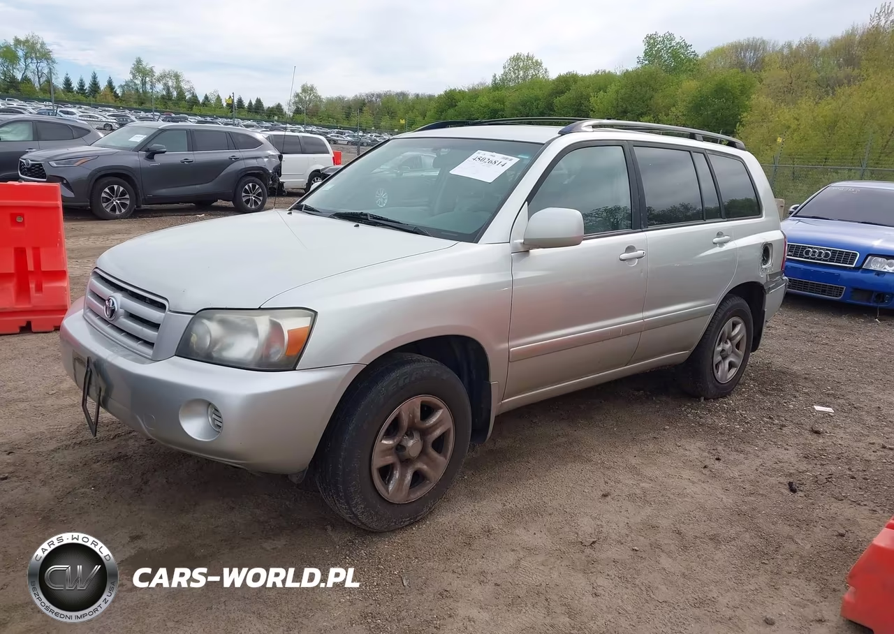 2004 Toyota Highlander VIN:JTEGD21A040103376 - 2
