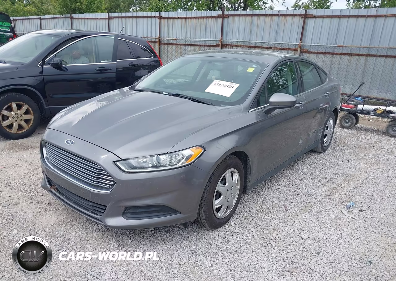 2014 Ford Fusion S VIN:3FA6P0G76ER380967 - 2