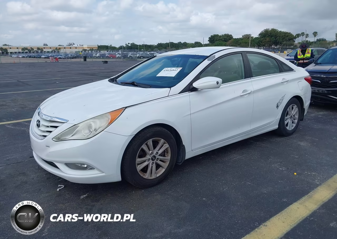 2013 Hyundai Sonata Gls VIN:5NPEB4AC9DH656822 - 2