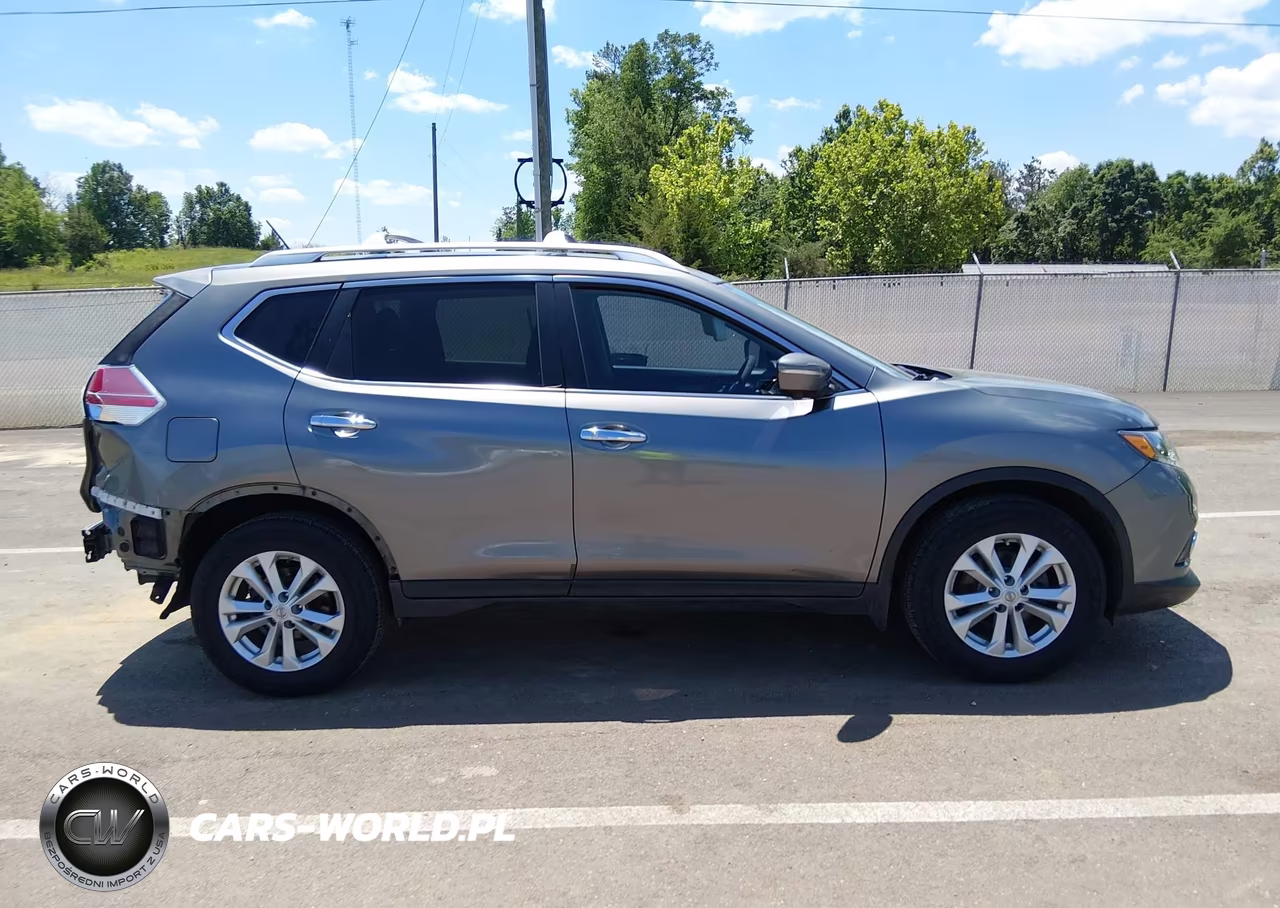 2015 Nissan Rogue Sv VIN:KNMAT2MT0FP575372 - 14