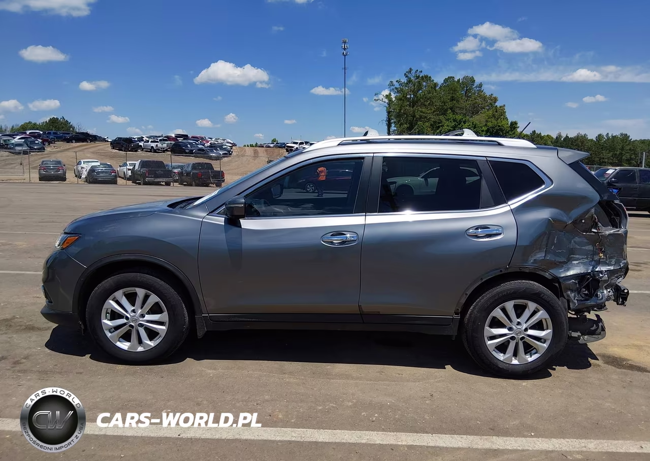 2015 Nissan Rogue Sv VIN:KNMAT2MT0FP575372 - 15