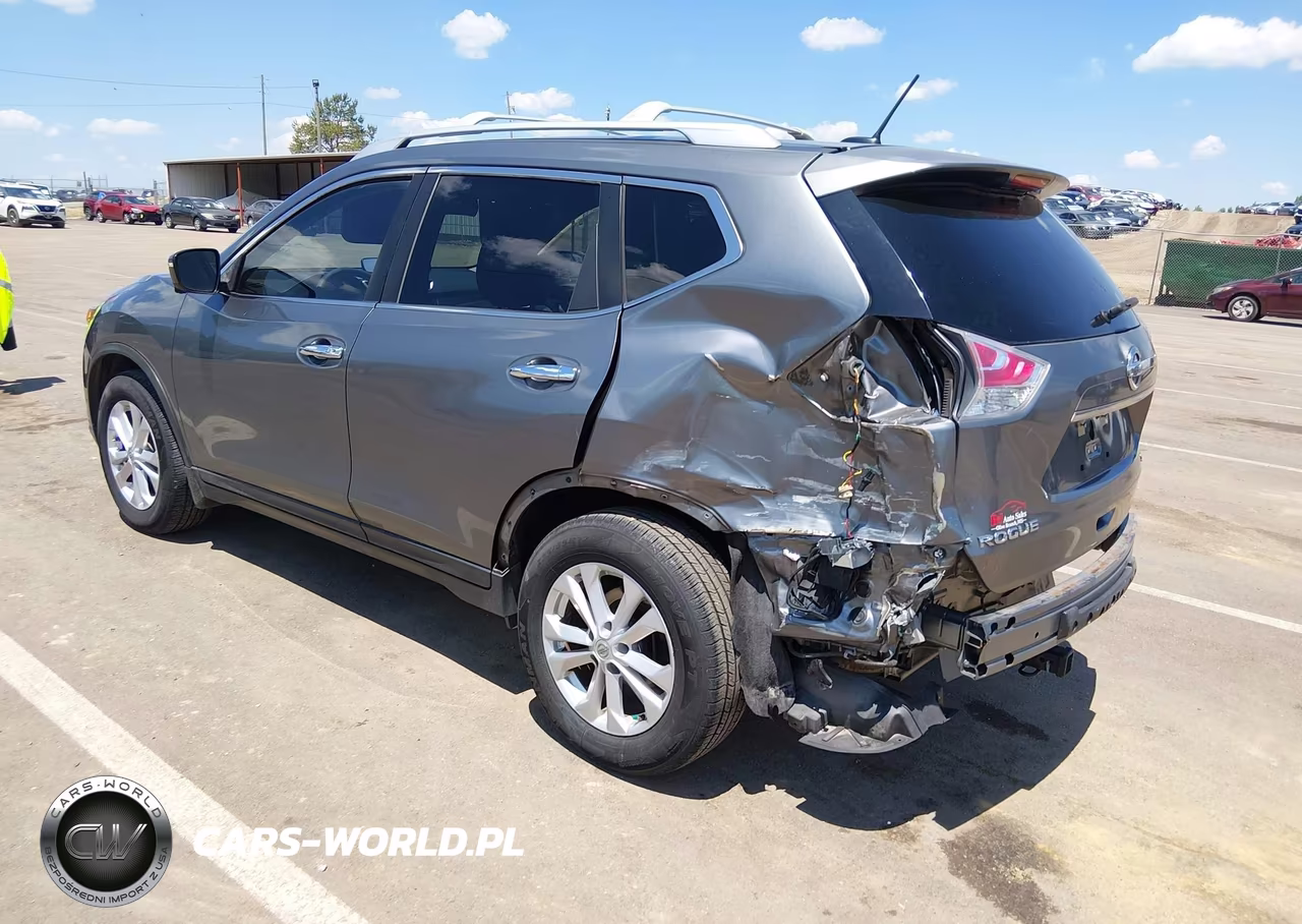2015 Nissan Rogue Sv VIN:KNMAT2MT0FP575372 - 3