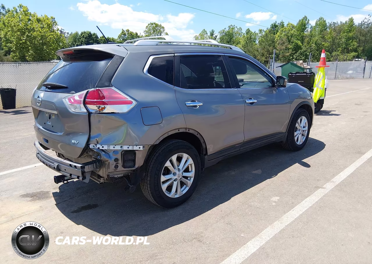 2015 Nissan Rogue Sv VIN:KNMAT2MT0FP575372 - 4