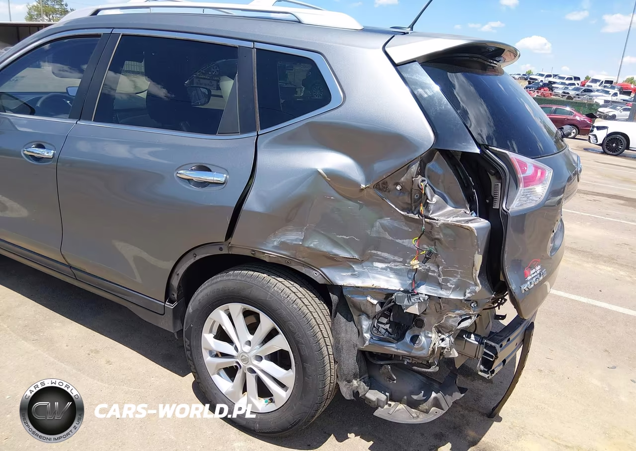 2015 Nissan Rogue Sv VIN:KNMAT2MT0FP575372 - 6