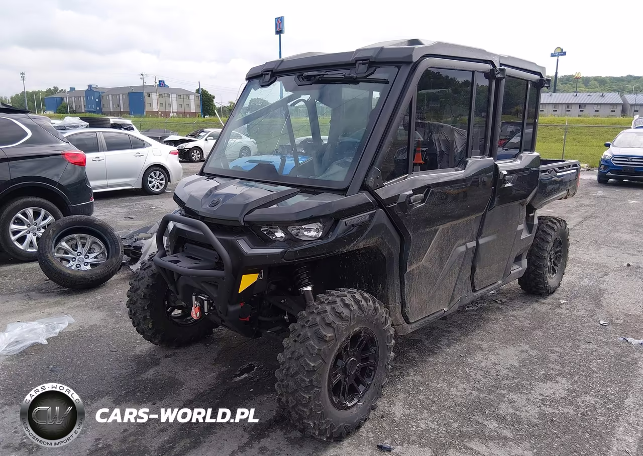 2025 Can-Am Defender Max Limited Cab Hd10-Lone Star Hd10 VIN:3JBUUAX48SK020807 - 2