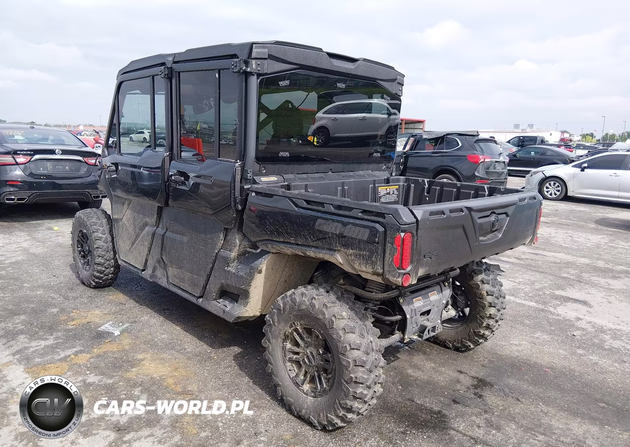 2025 Can-Am Defender Max Limited Cab Hd10-Lone Star Hd10 VIN:3JBUUAX48SK020807 - 3