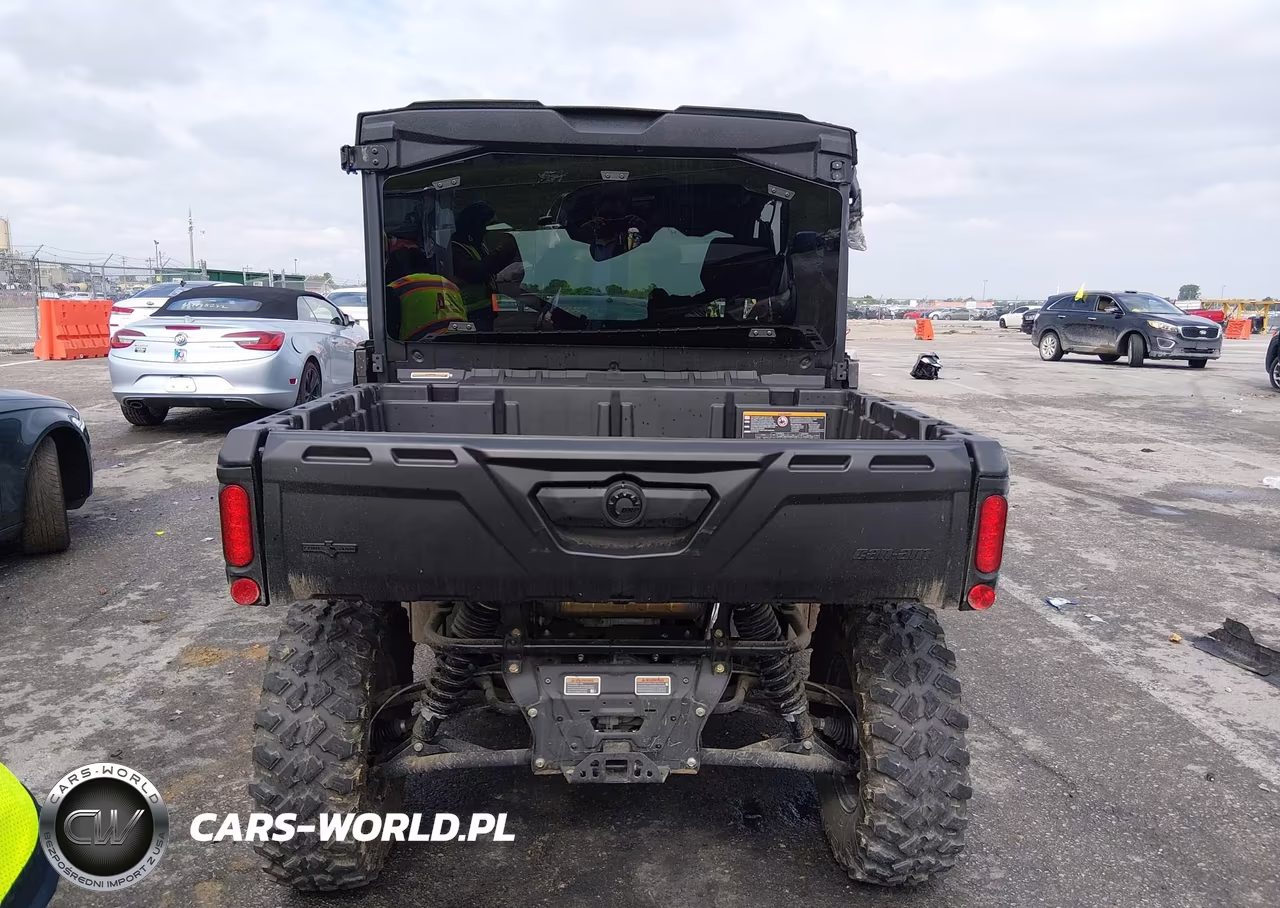 2025 Can-Am Defender Max Limited Cab Hd10-Lone Star Hd10 VIN:3JBUUAX48SK020807 - 6