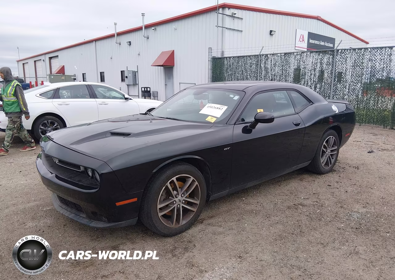 2018 Dodge Challenger Gt Awd VIN:2C3CDZGG3JH235115 - 2