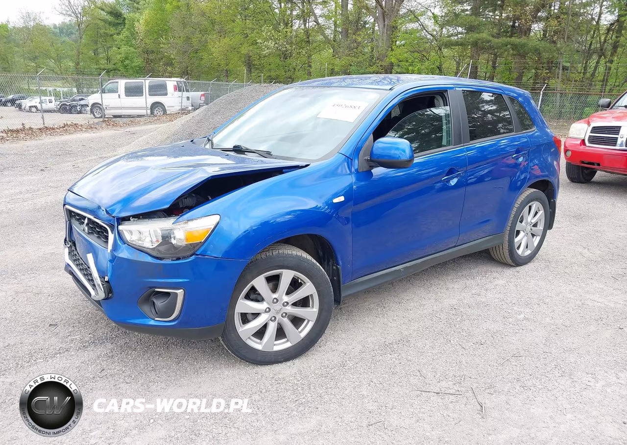 2015 Mitsubishi Outlander Sport Es VIN:4A4AP3AU4FE061150 - 2
