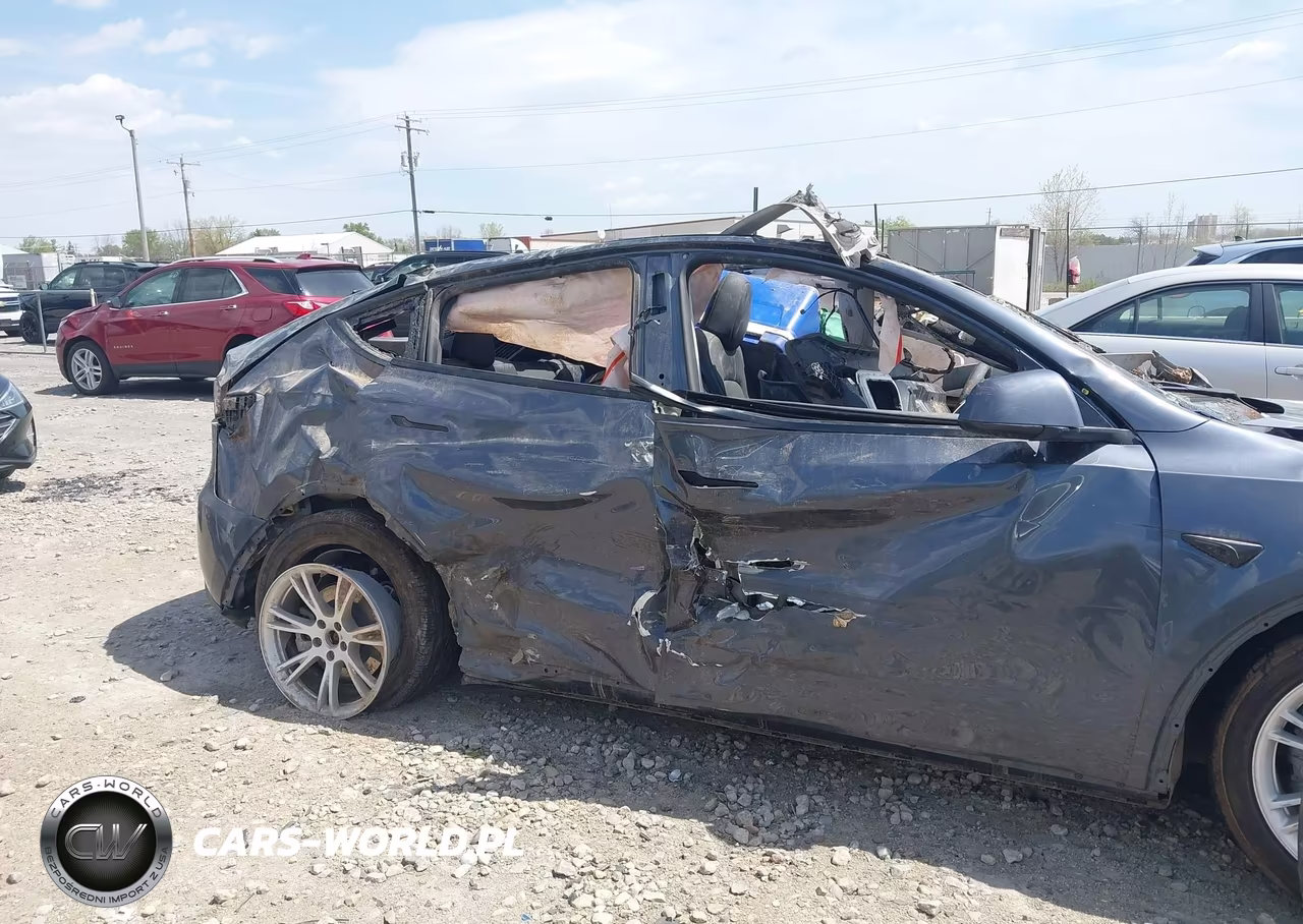 2023 Tesla Model Y Awd-Long Range Dual Motor All-Wheel Drive VIN:7SAYGDEE2PA211819 - 12