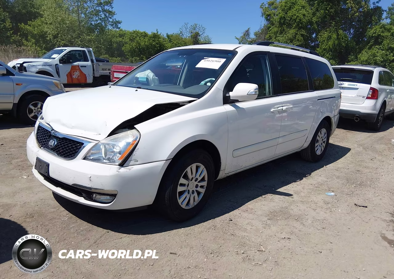 2014 Kia Sedona Lx VIN:KNDMG4C78E6551858 - 2