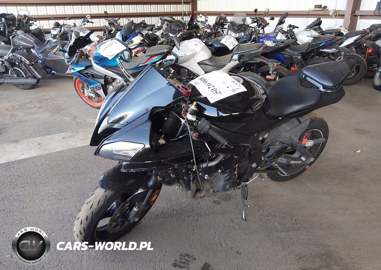2013 Yamaha Yzfr6 VIN:JYARJ16EXDA027845 - 2